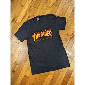 Thrasher Magazine T Shirt Men’s Medium Short Sleeve Black Crewneck